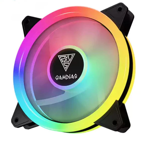 GAMDIAS AEOLUS M2-1201 ARGB 120mm Case Fan with Hydraulic Bearing and Silent Operation