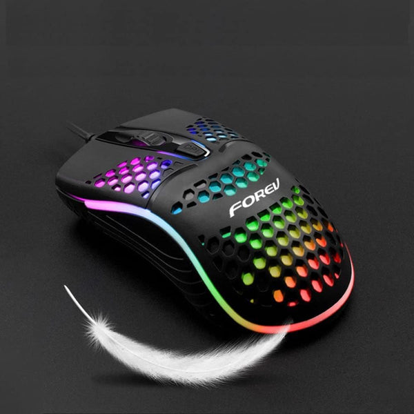 Forev FV-138 Multi DPI HighEnd Mouse With LED Light Backlit Effects - For PC