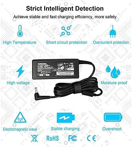 TOSHIBa adapter Power Charger Laptop 19V 3.42a