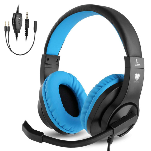 Sl-300 Stereo Kids Gaming Headset 3.5mm with Mic