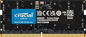 16G DDR5 - crucial - 4800 laptop