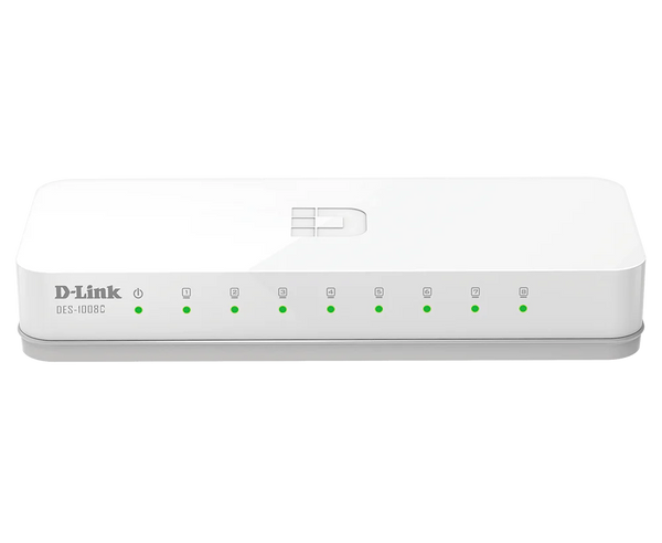 D LINK Switch 8 Port DES 1008C