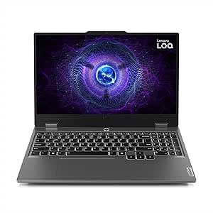 Laptop Lenovo LOQ 15IAX9 - Intel Core i5-12450HX - 8 Cores - 12GB RAM - 512GB SSD - 4GB RTX 2050 Graphics - 15.6" 144Hz Display