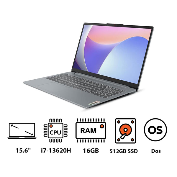 LENOVO IDEAPAD SLIM 3 - CORE I7 - 13620H - 16G \ 512SSD \ VGA INTEL UHD - 15.6 FHD