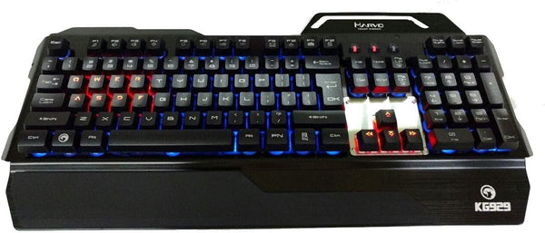 USB Simi Mechanical Metal Gaming Keyboard With RGB Lights