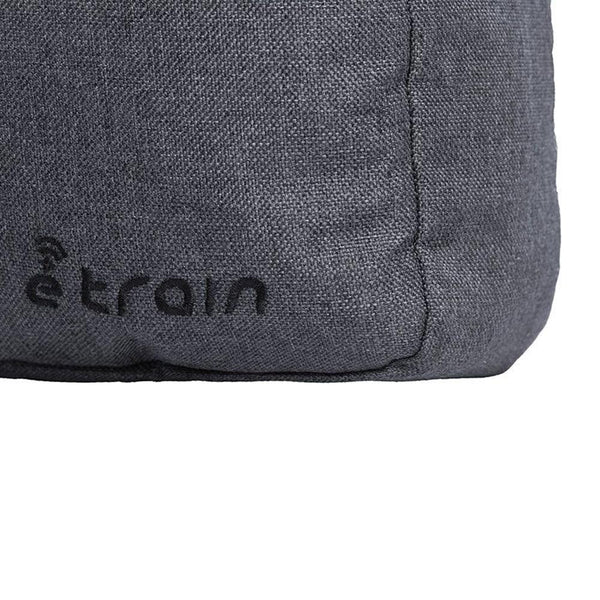 E-train Laptop messenger Shoulder Bag up to 15.6" Gray