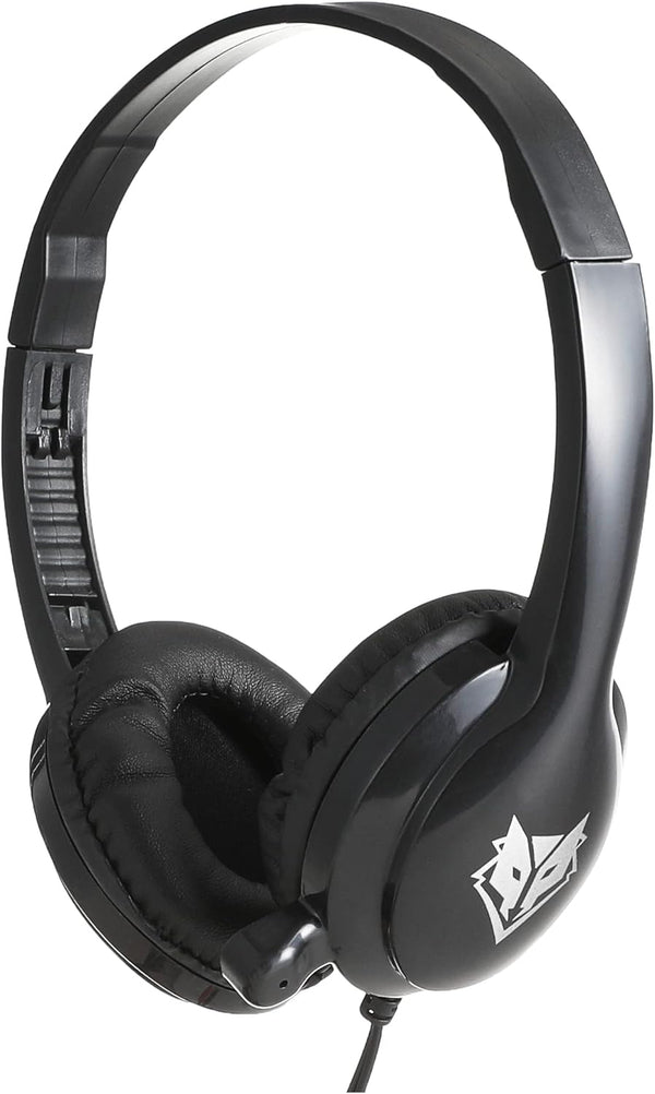 Gigamax GM-008 Small gm- 008 2 jack gaming headphones - black, Wired Black Headset