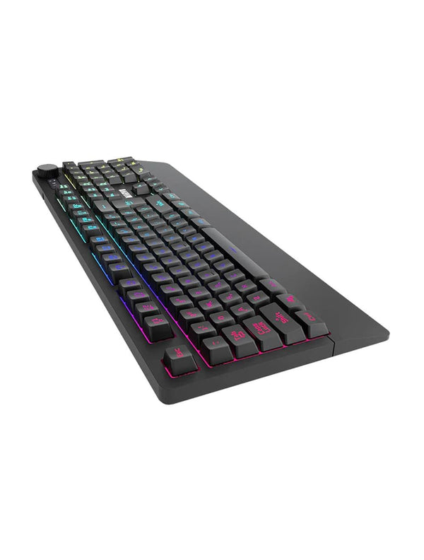 Marvo Wired Membrane Gaming Keyboard K660 - Black